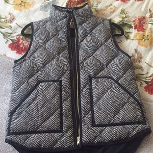 Herringbone JCREW VEST